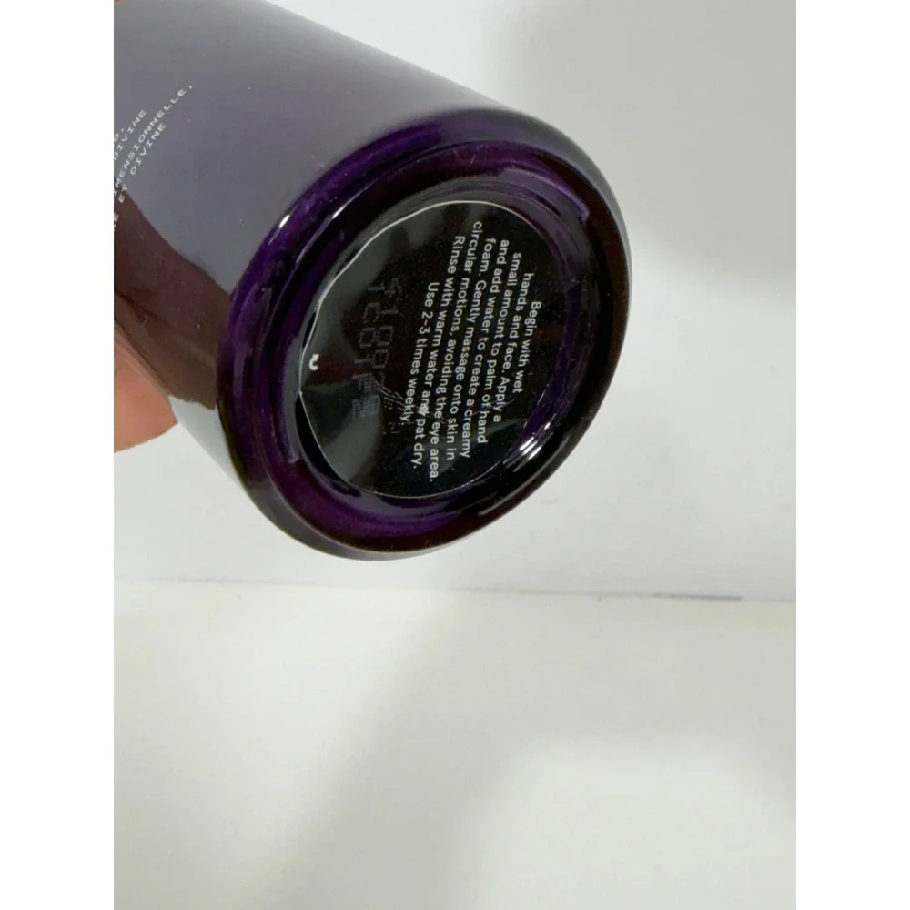 Keys Soulcare Be Luminous Exfoliator Powder Hojicha Lactic Acid 2.29oz Purple
